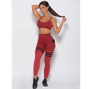 Ensemble de vêtements de sport pour femmes, 2 pièces, uni, logo sur le devant, respirant, longueur cheville, taille haute, dos nu, manches courtes, yoga, entraînement - Product Image 5