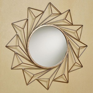 Diseño de decoración del hogar Espejo de pared interior Diseño de licencia Espejo de decoración clásico y moderno Múltiples diseños de acabado - Product Image 3
