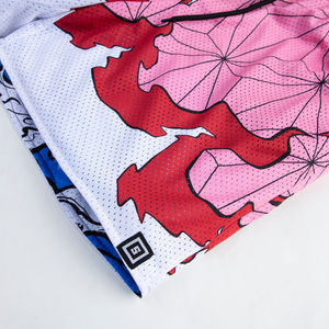 Pantalones Cortos de Malla con Estampado Ecológico 100% Algodón, Transpirables y Cómodos para Hombre, Venta al Por Mayor de Alta Calidad - Product Image 6