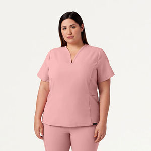 Conjuntos de uniformes médicos personalizados enfermera moda Hospital Joggers conjuntos uniformes de Mujer Chaquetas de LICRA con cremallera - Product Image 3