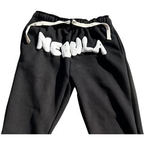 กางเกงวอร์มขาตรงพิมพ์ลายพัฟสำหรับผู้ชายกางเกงวอร์มซักโลโก้ได้ตามต้องการออกแบบได้ตามต้องการ - Product Image 2