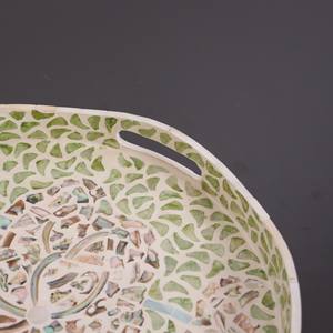 Flora Design nacre incrustée de service plateau à thé décoration décor de table - Product Image 3