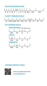 B2B D'VINS JEWELS GIA Certifié 1.01 CT Loose White Diamond Natural round I Color FL FLOW Purity EX Cut Polished - Product Image 4