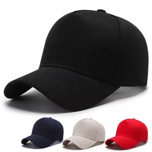 Baseball Caps Baseball Hat High Quality Design Fashion <b>Black</b> Plain Blank Custom Baseball Caps Sport - Product Image 1