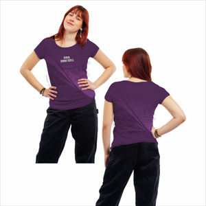 Camiseta de manga corta para mujer, cómoda, informal, para uso diario, diseño moderno y elegante, tela suave y cómoda - Product Image 4