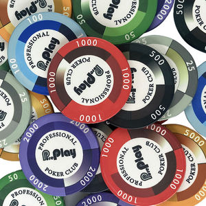 Jetons de poker professionnels en céramique 10g personnalisables EPT 40MM avec couleur au design unique et logo pour les casinos et les joueurs - Product Image 3