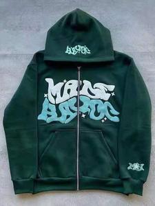 Embossed Designer Custom 3D <b>Foam</b> <b>Letter</b> Puff Hoodie Sweatshirt Hip Hop Hoodie - Product Image 3