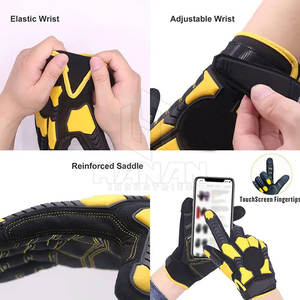 Guantes DE TRABAJO mecánicos duraderos de alta calidad Guantes mecánicos antideslizantes y resistentes a cortes a la venta - Product Image 5