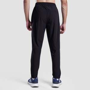 กางเกงวิ่ง Aero Run สีดำ ปรับแต่งโลโก้ได้ ตกแต่งซิป น้ำหนักเบา ทรงตรง ไซส์ XL สำหรับใส่ทำงานและออกกำลังกาย - Product Image 2