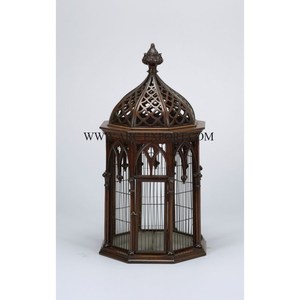 Jaula para pájaros con capa, instalación colgante, artículos de jardín hechos a mano, suministros para jaulas para pájaros de forma personalizada, jaulas para pájaros de diseño moderno más vendidas - Product Image 5