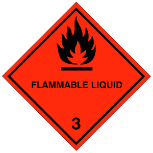 "FLAMMABLE LIQUID" - Classe 3 - Product Image 1