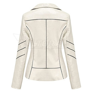 แจ็คเก็ตหนังผู้หญิง ดีไซน์ทันสมัย แจ็คเก็ตหนังผู้หญิง ผ้าคุณภาพสูง แจ็คเก็ตหนังผู้หญิง - Product Image 3