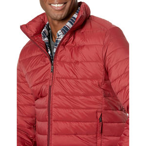 Chaqueta acolchada de invierno con cuello levantado para hombre con capucha, Abrigo acolchado a prueba de viento, abrigo cálido al por mayor con logotipo personalizado OEM - Product Image 5
