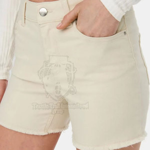 Services OEM, prix raisonnable, shorts en jean pour femmes, dernier style, design personnalisé, shorts décontractés pour femmes - Product Image 3