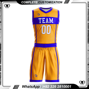 Maillot de basket-ball de haute qualité short de basket-ball uniformes de basket-ball best-seller - Product Image 2