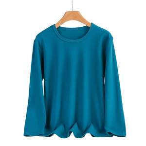 2025 camisetas cuadradas de gran tamaño para mujer, color personalizado, patrón sólido, hecho profesional, superventas, 220 gramos, Jersey - Product Image 6