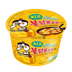 Nouilles instantanées Samyang Buldak en bol, différentes saveurs, pour achat en gros direct auprès de partenaires commerciaux - Product Image 1