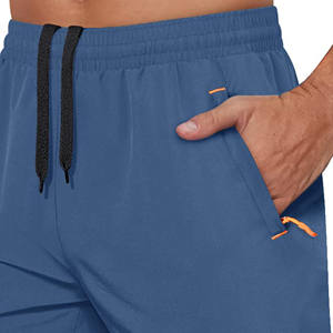 Pantalones cortos informales con cordón para hombre con cintura elástica, perfectos para el verano, los deportes y la comodidad diaria, pantalones cortos de diseño personalizado para hombre - Product Image 2
