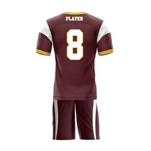 Uniforme de fútbol con bandera de diseño único ligero, uniforme de fútbol con bandera de Color personalizado para adultos - Product Image 2