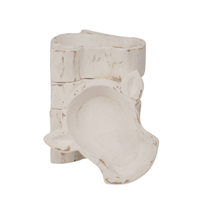 ชามไม้ทรงวัวชามไม้แบบเรียบง่ายชามเปล่าสำหรับเทเทียนทำด้วยมือในเวียดนาม - Product Image 4