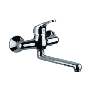 Fiore King Miscelatore da Parete per Lavabo Cromato - Product Image 1