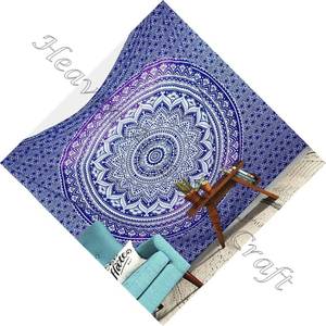 Tapiz de Mandala bohemio indio, tapiz de algodón Hippie con estampado Digital para colgar en la pared, decoración del hogar, arte de pared impreso personalizado - Product Image 1