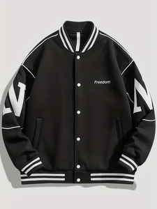 Nueva mejor calidad hecha a medida para adultos y jóvenes de béisbol Letterman Versity chaqueta Color Fleece Versity chaqueta para hombres - Product Image 5