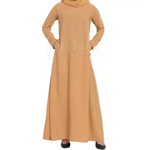 최고의 패션 여성 이슬람 의류 Abaya 도매 저렴한 가격 긴 소매 여성 Abaya 최신 디자인 여성 Abaya