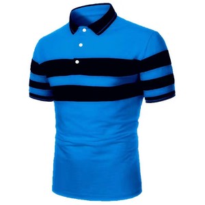 Camiseta Unisex de Cuello en V, Color Sólido, Manga Corta, Algodón Grueso, Negro/Blanco, Estilo Formal, Tejido 100% de Punto, Talla para Hombre - Product Image 3