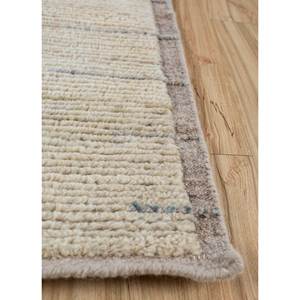 Alfombra de lana color marfil Manifest, anudada a mano, estilo afgano, con patrón de rombos rectangulares, para la entrada de adolescentes, 9x12, estilo abstracto rectangular - Re-2062 - Product Image 4