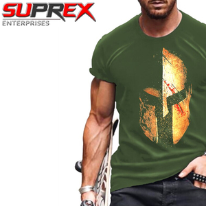 เสื้อยืดแฟชั่นสตรีทแวร์ผ้าคอตตอนแขนสั้นพิมพ์ลายกราฟิกด้านหน้าสำหรับผู้ชาย ผ้าเทอร์รี่ สั่งทำได้ตามต้องการ คุณภาพเยี่ยม - Product Image 4