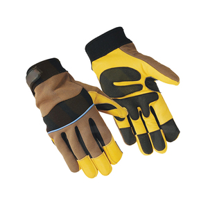 Wholesale Heavy Duty Mechanic <b>Gloves</b> XL Safety <b>Gloves</b> Customizable Protection Reinforced Leather Palm <b>Anti</b> <b>Cut</b> Working <b>Gloves</b> - Product Image 6