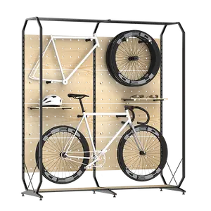 K1 - 180F (B) rak penyimpanan sepeda, rak pajangan dengan ekspansi fleksibel