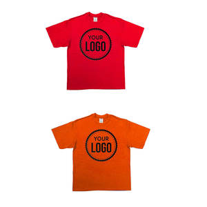 เสื้อยืดผ้าฝ้าย/โพลีสไตล์เมืองสำหรับผู้ชายเสื้อยืดโอเวอร์ไซส์คอกลมผ้าฝ้ายพิมพ์โลโก้ได้ตามต้องการ - Product Image 4