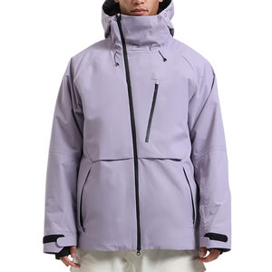 Vestes en duvet moelleuses à col haut pour hommes, grandes tailles, vêtements d'hiver personnalisés, veste de ski imperméable pour hommes, vêtements d'extérieur - Product Image 1