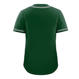 Vente en gros de maillots de baseball unisexes à manches courtes de meilleure qualité, maillots de sport de haute couture personnalisés, nouveau design vierge - Product Image 4