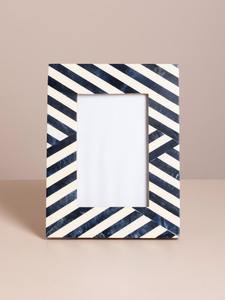 Marco de Fotos Natural de Moda con Incrustaciones de Lienzo, Madera y Resina, Accesorios para Álbumes de Fotos de Fabricante Indio para Uso Doméstico - Product Image 4