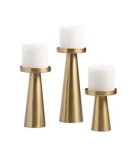 Bougeoirs décoratifs en métal de qualité supérieure Design élégant et durable pour les événements de Noël et les cadeaux à la maison - Product Image 2