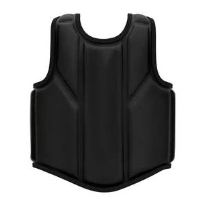 Protection de Poitrine en Cuir et Caoutchouc Premium pour les Arts Martiaux, la Boxe et les Entraînements de Fitness - Protection Corporelle Confortable et Respirante - Product Image 1