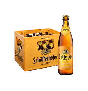 Bière de blé Schofferhofer Naturellement opale, 20x0.5L, directement de l'usine Schofferhofer Weizenbier GmbH Frankfurt, pour la restauration et la vente en gros - Product Image 4
