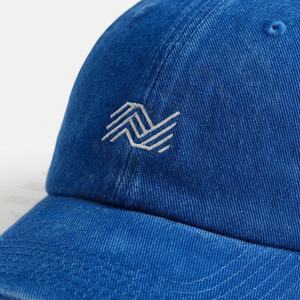 Factory Direct Sale High Quality Adjustable <b>Distress</b> Baseball Cap Custom Made Waterproof 7-Panel Cotton Breathable Fabric - Product Image 4