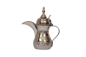 Jarra de agua de latón con acabado plateado con tapa para el hogar y la cocina, agua potable, utensilios de latón, aumenta la inmunidad y la fuerza - Product Image 5