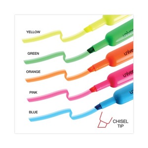 Marcadores de Escritorio Universales Mini, Colores Pastel Surtidos, Juego de 12 Piezas, Punta de Cincel de Plástico para Uso Escolar, Embalaje Suelto - Product Image 5