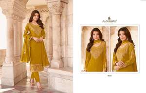 ชุดคุर्ติส ดีไซน์หรูหรา คอลเลคชั่นเทศกาล ชุดส่าหรีแบบดั้งเดิม สินค้ามาใหม่ ล่าสุด ชุดส่าหรี ราคาสุดคุ้ม - Product Image 2