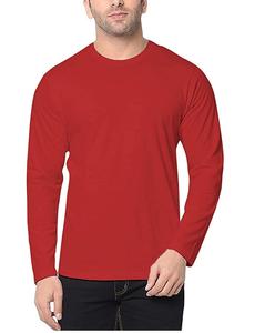 Camisetas de secado rápido con logotipo personalizado, camisetas formales informales de manga larga de algodón y poliéster en blanco liso, camisetas de cantidad a granel para hombres - Product Image 1