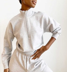 Conjunto de 2 piezas de chándal moderno para mujer con silueta relajada, perfecto para actividades diarias, descanso y ropa deportiva - Product Image 3