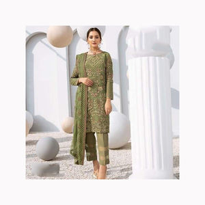 ปากีสถาน/อินเดียชีฟองเจ้าสาวปรับแต่งคอลเลกชันล่าสุด 3 ชิ้นชุดขายร้อนผลิตภัณฑ์ 2024 - Product Image 5