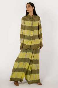 Ensemble deux pièces Kimono d'été Tie Dye, taille libre, vêtements longs faits à la main, pour les vacances - Product Image 4