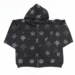 Sweat à capuche pour homme de luxe de haute qualité, imprimé sur toute la surface, 100% coton, unisexe, épais, confortable, élégant, vente en gros - Product Image 5