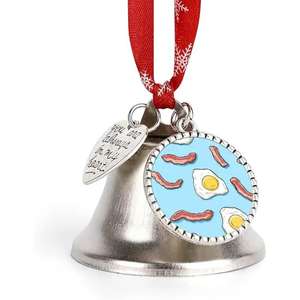 Ornement créatif de décoration de cloche de Noël en métal pour la décoration de maison de fête de vacances Collection de cloche de Noël élégante artistique unique - Product Image 5